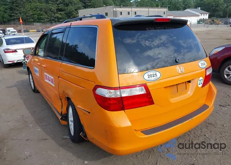 2007 Honda Odyssey Ex-L from USA, damaged, VIN 5FNRL38727B404009